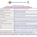 Instruções para utilização dos Ecopontos do IFBA