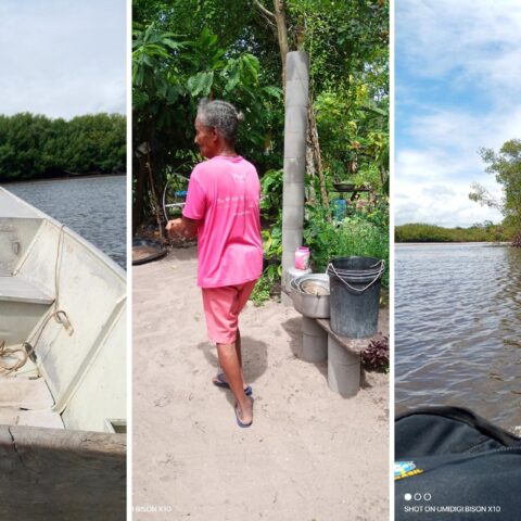Pescadores de Canavieiras sofrem com salinização da água potável