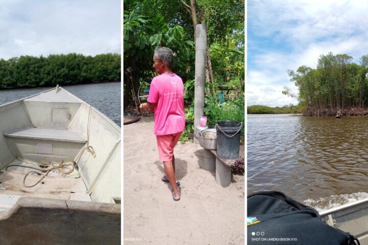 Pescadores de Canavieiras sofrem com salinização da água potável